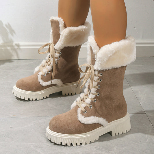 Bottes chaudes en fourrure sur MODASHIC